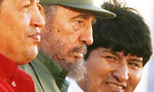 Chávez, Castro, Morales