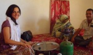 La cooperante española Ainhoa Fernández de Rincón, una de los secuestrados