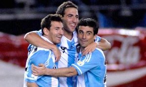 Lionel Messi e Iguain