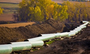 El oleoducto protectado por TransCanada mide 2.700 kilómetros y uniría los yacimientos de arenas bituminosas de Alberta con las refinerías del sur de Estados Unidos, en el Golfo de México. Foto: TransCanada
