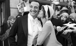 Jean Dujardin y  Bérénice Béjo en The Artist