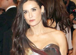 Foto de archivo de la actriz estadounidense Demi Moore.