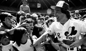 Gary Carter, con los Expos de Montreal, en 1983. Foto: Bernard Brault / AP