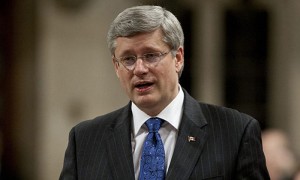El primer ministro, Stephen Harper, durante la sesión de preguntas de este miércoles en la Cámara de los Comunes, en Ottawa