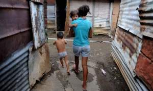 En cuatro de los seis países de América Central el porcentaje de personas desnutridas supera el 10%, y solo en Costa Rica es inferior al 5%