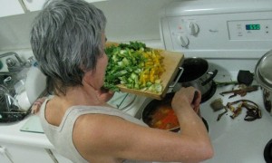 cocinando