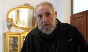 El dictador cubano, Fidel Castro.