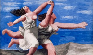 Dos mujeres corriendo por la playa (1922). © Picasso Estate SODRAC (2012).