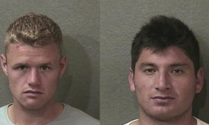 Silva, Solsona y Aceval, los tres jugadores de Toronto FC detenidos en Houston.