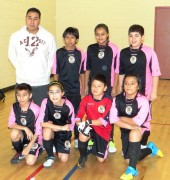 En un buen partido, en la categoría 2001-2002, el elenco de “Chinameca” derrotó a “Club Uruguay” por dos a uno