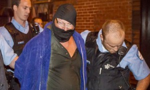 Richard Henry Bain el día de su detención.