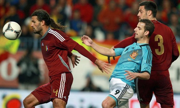España vs Venezuela, partido amistoso