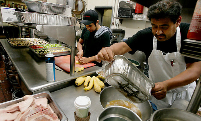 Trabajadores hispanos