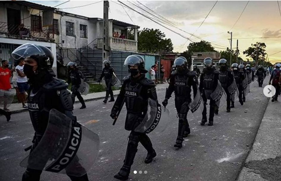 El Popular Tercer Día De Protestas Y Fuerte Represión Régimen Cubano 2601