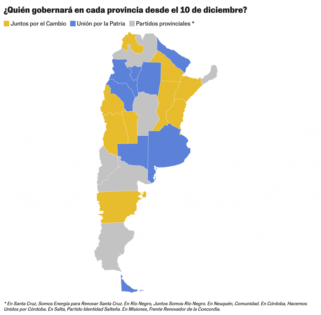 El Popular El Nuevo Mapa Político De Argentina Sin Presencia Ultra En Las Provincias Y Con Un 2009