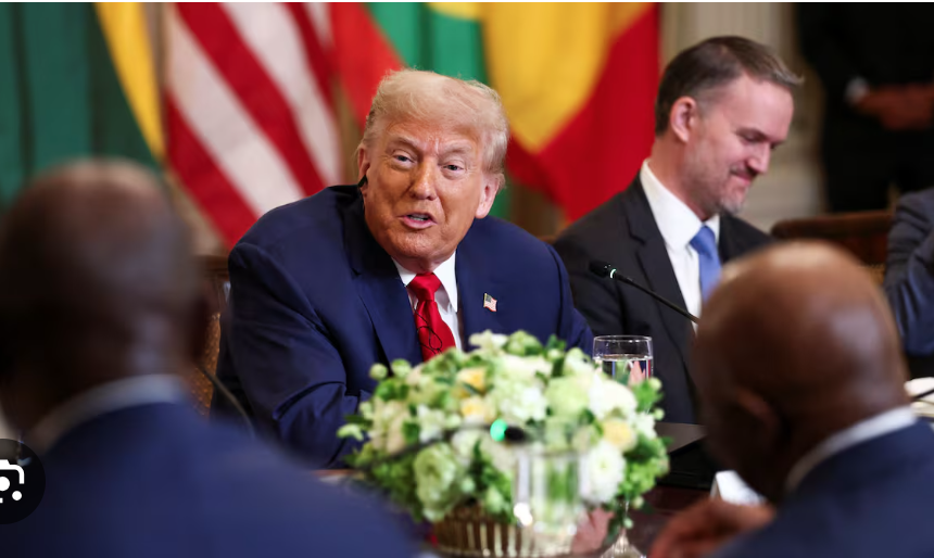 Trump do prezydenta Liberii: „Gdzie nauczyłeś się tak dobrze mówić po angielsku?”