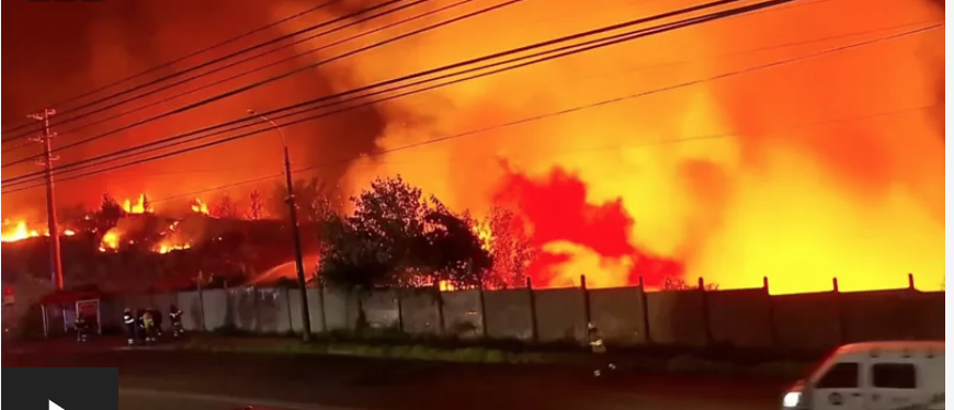 W Chile ogłoszono stan klęski żywiołowej z powodu pożarów, w których zginęło co najmniej 19 osób
